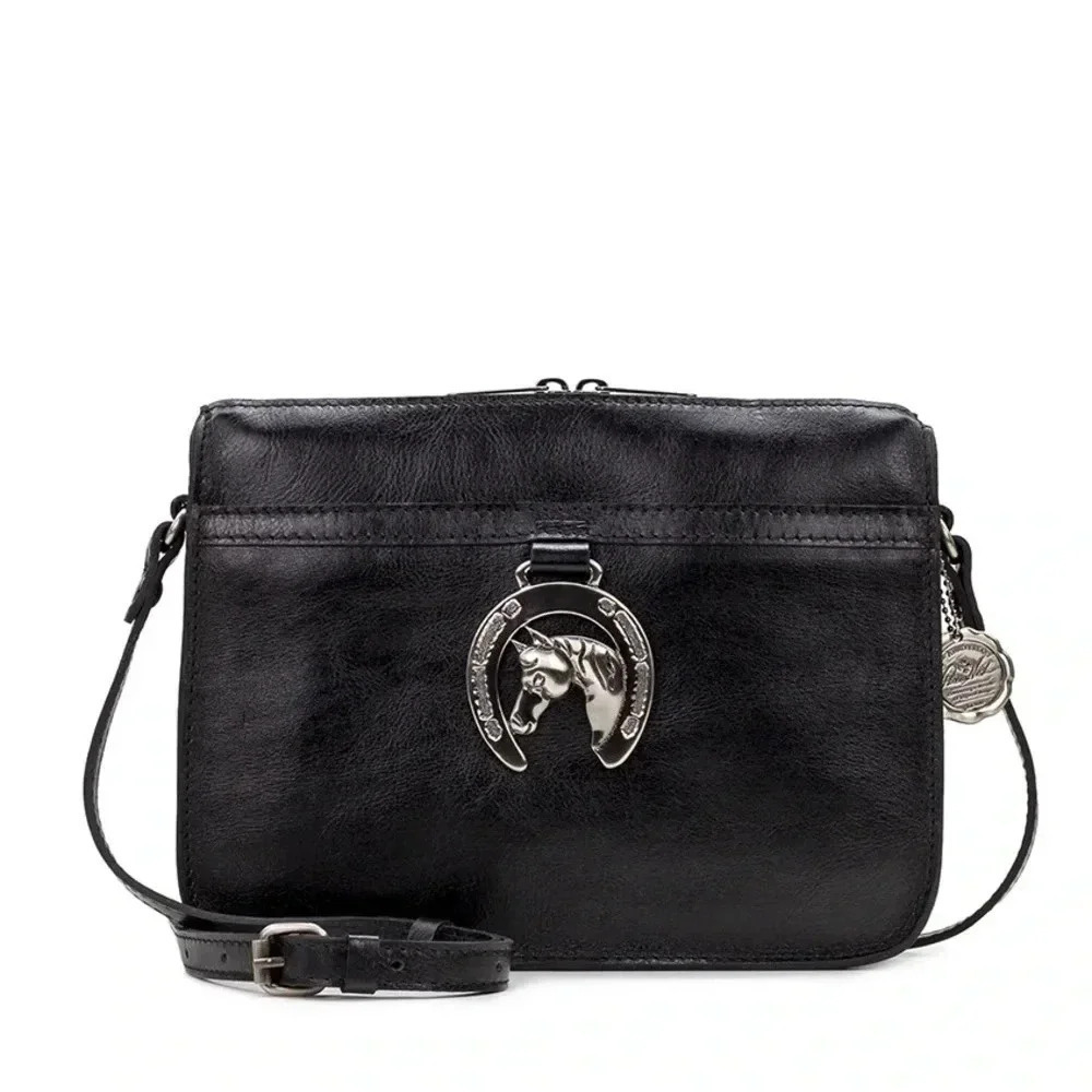 Patricia Nash Nazaire Top Zip Horseshoe Heritage Crossbody